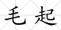 毛起