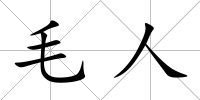 毛人