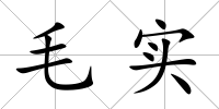 毛實