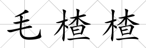 毛楂楂