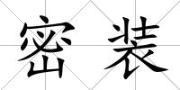 密裝