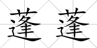 蓬蓬