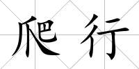 爬行