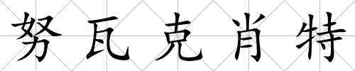 努瓦克肖特