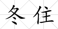 冬住