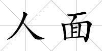人面