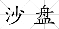 沙盤
