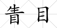 眚目