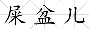 屎盆兒