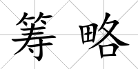 籌略