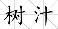 樹汁
