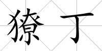 獠丁