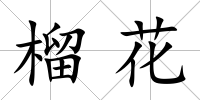 榴花