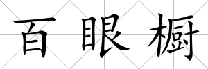 百眼櫥