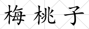 梅桃子