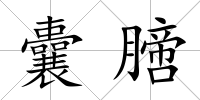 囊膪