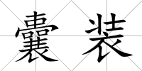 囊裝