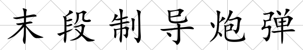 末段制導炮彈