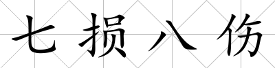 七損八傷