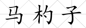 馬杓子