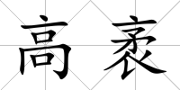 高袤