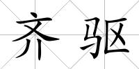 齊驅(qū)