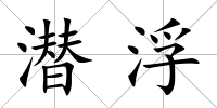 潛浮