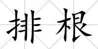 排根