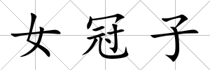 女冠子