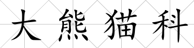 大熊貓科
