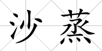 沙蒸