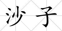 沙子