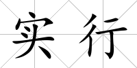 實(shí)行