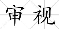 審視