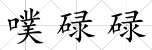 噗碌碌