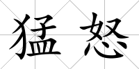 猛怒