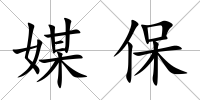 媒保