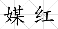 媒紅