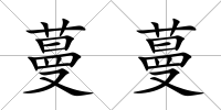 蔓蔓