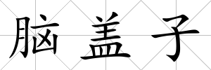 腦蓋子