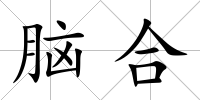腦合