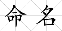 命名