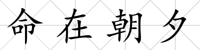 命在朝夕