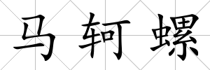 馬軻螺
