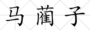 馬藺子