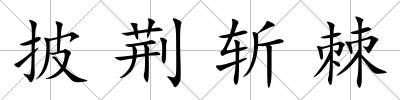 披荊斬棘