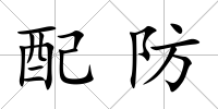 配防