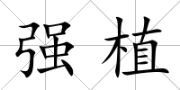 強(qiáng)植