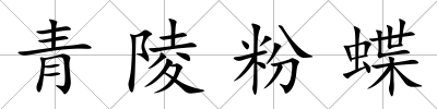 青陵粉蝶