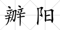 辧陽(yáng)